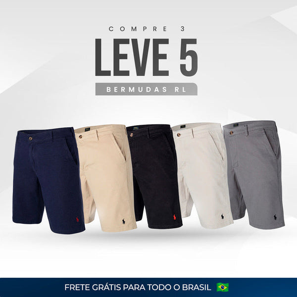 |Combo 5| Bermudas Sarja RL!