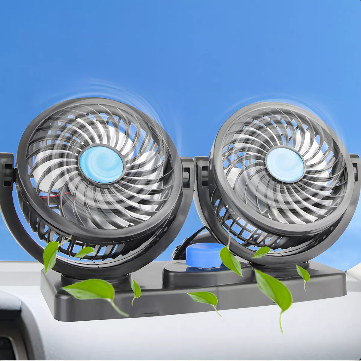COMPRE 1 LEVE 2 Ventilador Duplo para Carros - AirDuo®️